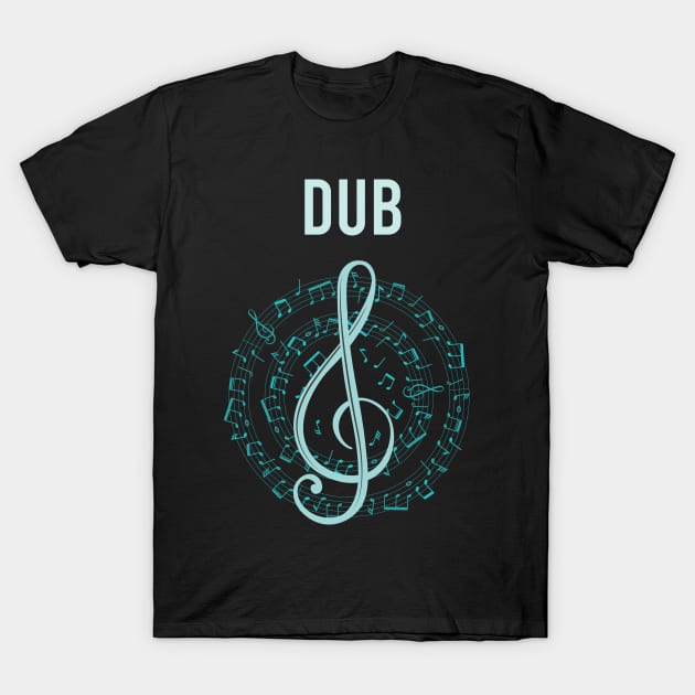 Music Dub T-Shirt by Hanh Tay